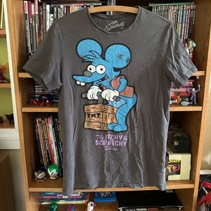 The Simpsons The Itchy and Scratchy Show T Shirt